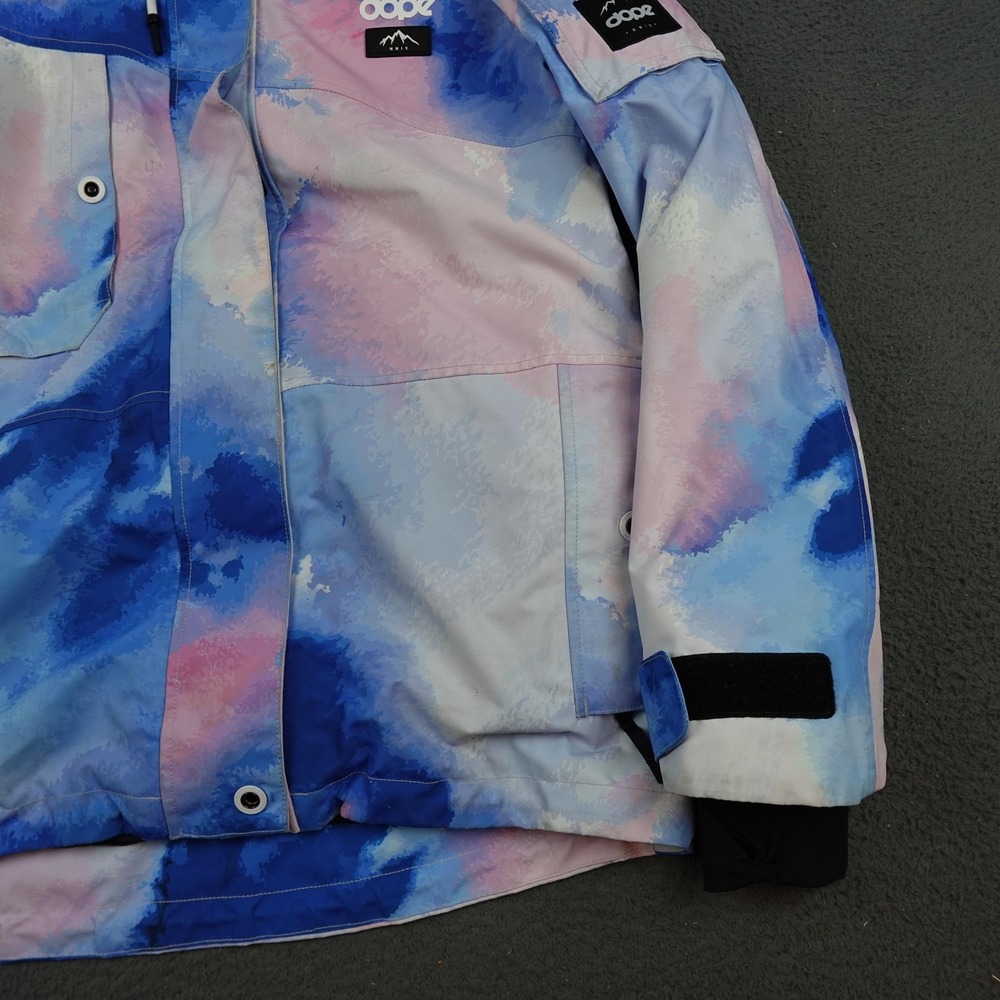 DOPE Blue and Pink Ski & Snowboard Jacket - Picture 2 of 14